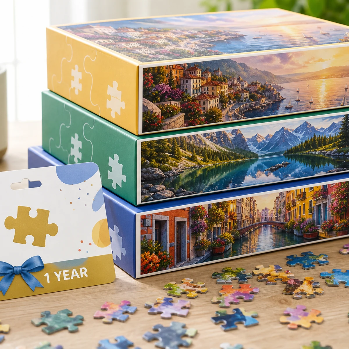 Unlimited 3 Puzzle 12 Month Membership - Always Have A Puzzle